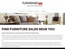 Tablet Screenshot of furnished.com